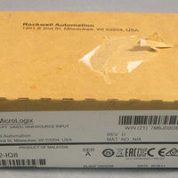 Allen Bradley 1762-IQ8 Ser A Sink/Source Input 8PT 24VDC Rev. D Factory Sealed