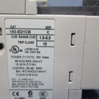 AllenBradley 193ED1CB Ser. C Overload Relay