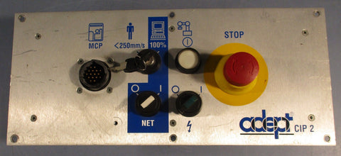 Adept Technology 30350-10352 Rev B Controller Interface Panel CIP2 16-Channel