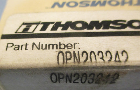 Thomson OPN203242 Linear Bearing Ball Bushing 1-1/4" ID 2-5/8" L 2" OD