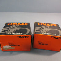 Lot of (2) TIMKEN ER18 Ball Insert Bearing 1-1/8 inch bore  2 7/16" OD