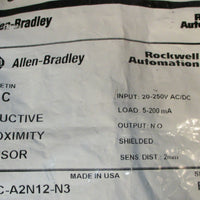 Allen Bradley 871CA2N12N3 Series B Inductive Proximity Sensor 2 mm Distance