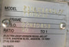 Electra Gear 21ALC1440L/F Gearbox 40:1 Ratio 7709292 1" Shaft Dia NOS