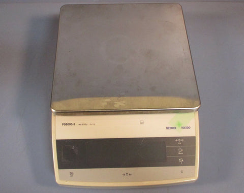 Mettler Toledo PG8000-S Precision Balance Scale 1 - 8100 g, D = 1 g
