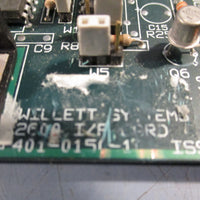 MITEK/WILLETT SYSTEMS 2600 INTERFACE CARD ISSUE C 4010150101