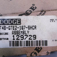 Dodge Flange-Mount Ball Bearing F4B-GTEZ-107-SHCR 1.4375in Bore NEW