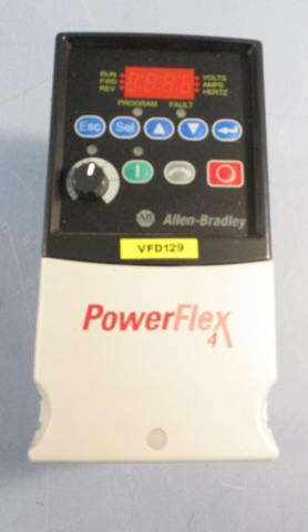 AllenBradley 22AD2P3N104 PowerFlex 4 General Purpose AC Drive 3PH 0.75kW/1.0HP
