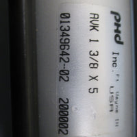 PHD AVK 13/8" Bore X 5" Stroke Air Cylinder  Used
