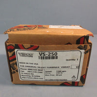 VIBCO VS250 Silent Pneumatic  Turbine Vibrator, 7200 Vpm Max Vibration Speed