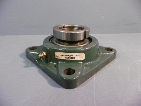 Dodge F4BGTM107 FlangeMount Ball Bearing NEW