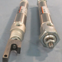 SMC NCME0750300C Round Body Cylinder 3" Stroke 8250PSI Lot of 2