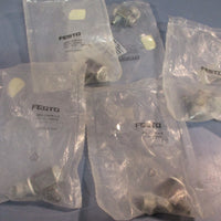 Lot of (5) FESTO GRLA1/4PK6B One Way Flow Control Valve 151174