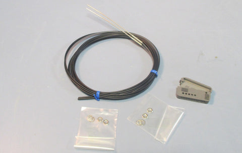 Fiber Optic 6ft Cable Assy w/ 33/4" Thread Mount Probe & Cutter Lot of 2