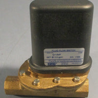 Harwil Q1/5/F Fluid Flow Switch 2.5 gpm 125250VAC 15A 1/2HP