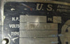 US Motors Asbestos Protected Motor 5HP Type SFV 3600RPM 225Fr 1-3/8"-7/8" Shaft