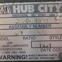 Hub City 0220-01503 Parallel Shaft Drive Model 22 2:1 1-1/4" and 1" Shaft Dia