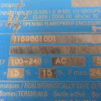 Krohne Reflex Radar BM100 A/F/P/FM 100240VAC w/ 11" OD Flange 150LBS Used