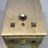 Hammond 1414N4PHSSI Electrical Enclosure w/B&B Nova PM112 Motor Speed Controller