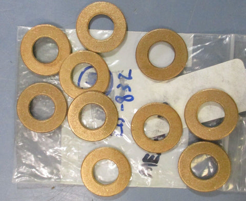 (Lot of 10) Wexxar 50-835 Thrust Washer Erector HD 1/2" Bore 1" OD 1/16" W