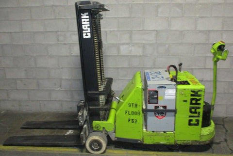 Clark ST20B Electric Walkie Walk Behind Fork Lift Truck 1800 Lbs 24 V, 12 Foot