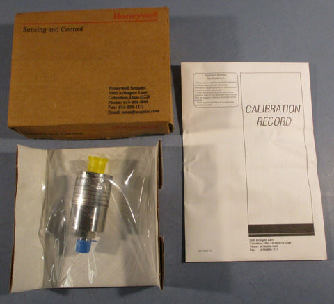 Honeywell Model Z Pressure Transducer 060-713-04ZA-05 50 psi 10 VDC Supply