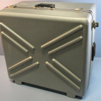 Hard Plastic 25x24x15" Storage/Shipping Case Broken Lock Latch / No Foam