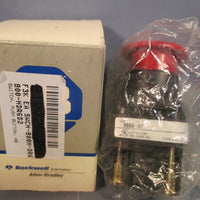 AllenBradley Push Button Jumbo Mushroom Head Red Ser. F 800HDR