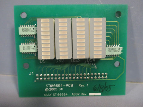 STI Assembly, Display Card STI00694PCB Rev. 1