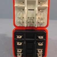 Lot of (2) NCC K1K30661 Time Delay Relay, Solid State, 10 Blades, 0.330 Sec