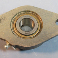 Federal Mogul SATNR 7/8R, 2 Bolt Flange Mount Bearing 7/8" Bore NOS