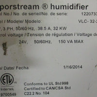 VaporStream VLC-32-2 Electric Humidifier 480 Volt 3 Phase