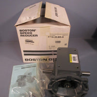 Boston Single Reduction Speed Reducer 20:1 Ratio F-718-20-B5-H