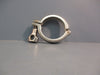 Unbranded Tri Clamp Used Sanitary Clamp Single Hinge 2-11/16" ID Lot of 5