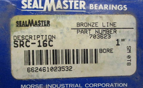 SealMaster SRC16C Cartridge Unit Bearing 1" Bore