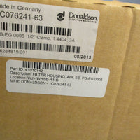 Donaldson Housing Filtration PG-EG 0006 1/2" Clamp