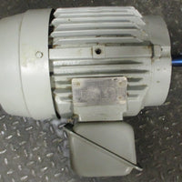 Toshiba B0056FGF2ZAR 3-Phase Induction Motor 5/3HP 1160/965RPM 1-7/16" Shaft Dia
