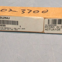 Honeywell GLZ54J MICRO ROD ACTUATOR, STAINLESS STEEL