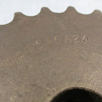 MARTIN DOUBLE SINGLE ROLLER CHAIN SPROCKET DS40A24