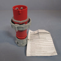 Eaton/Arrow Hart Plug Pin &Sleeve 20A 480V 2P 3W WT RD AH320P7W