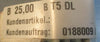 Brecoflex 25T5/1100 Timing Belt 25mm W, 1100mm L, 220 Teeth, 5mm Pitch