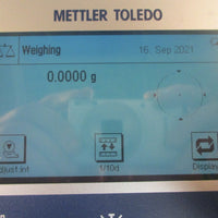 Mettler Toledo XS104 Analytical Balance Scale 120 g Max, d = 0.1 mg