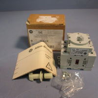 ALLEN BRADLEY 194EA321753 DISCONNECT SWITCH, SERIES B, 32A, 3 POLES BASE MOUNT