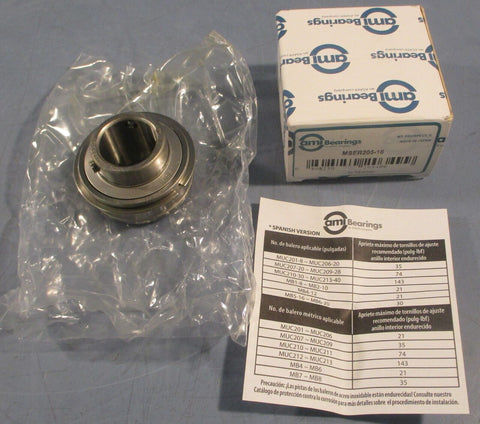 Ashai Ami Bearings MSER205-16 Ball Bearing Insert 1" Bore 2.0472" OD