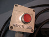 BACO Remote Jog, Pushbutton Control Station, Red Button w/Cordset