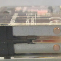 (Lot of 11) Omron 4FE20 General Purpose Relay, Socket Mounted 5A, 250VAC, 30VDC