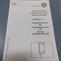 Lot of 2 NIB Efector OR0003 Photoelectric Sensor ORSV AB