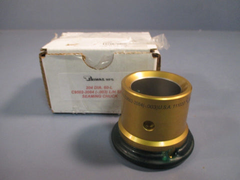 TRIMAC MFG SEAMING CHUCK 204 DIA. 60-L C9502-2084(-.003) L/H SS TN