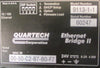 Quartech 9113-1-1 Ethernet Bridge II 24V 0.2A 4.8W 10/100 Made In USA