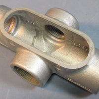 Cooper Crouse Hinds X57 Conduit Body Outlet Box 1-1/2" Ports NIB