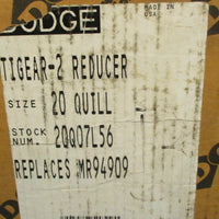 Dodge Tigear 2 20Q07L56 Gear Reducer 7:1 Ratio, 2.8 HP Input, 678 LbIn Torque